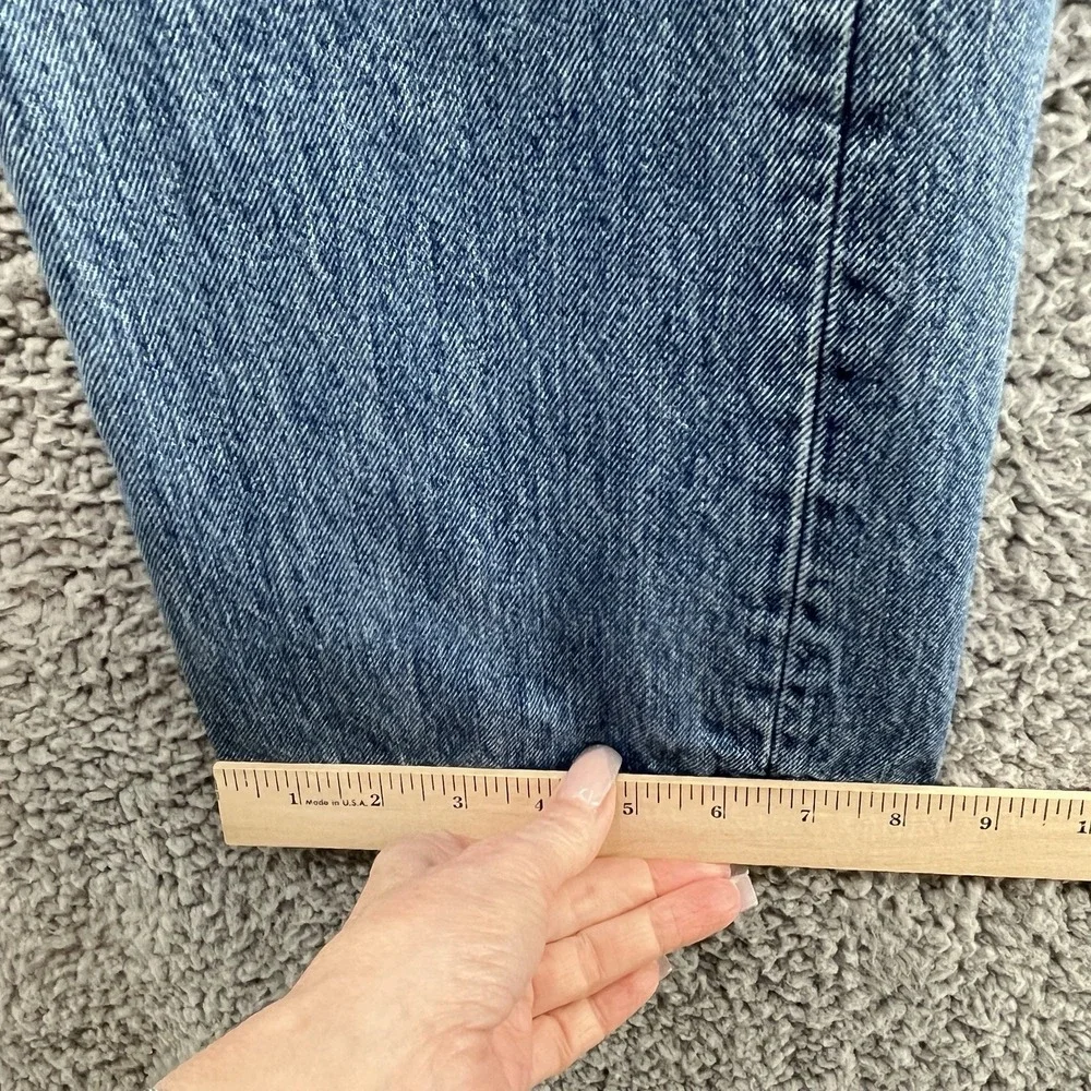 VTG Levis 501 Jeans Mens 34X33 Blue Straight Leg Button Fly Y2K Denim